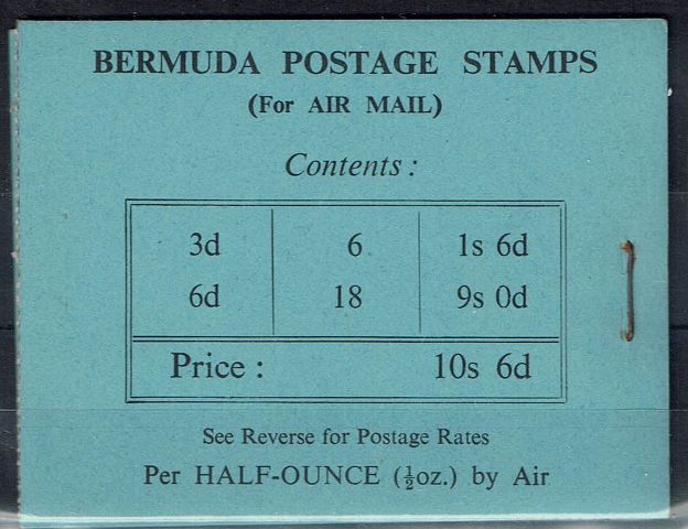Image of Bermuda SG SB2 UMM British Commonwealth Stamp